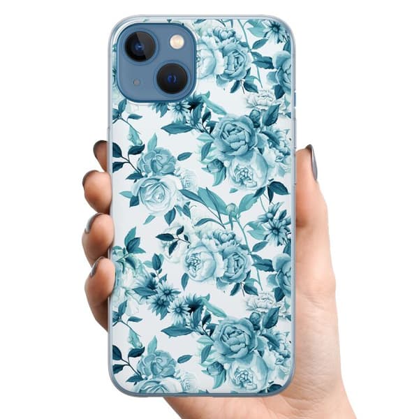 Apple iPhone 13 TPU Mobildeksel Blomster