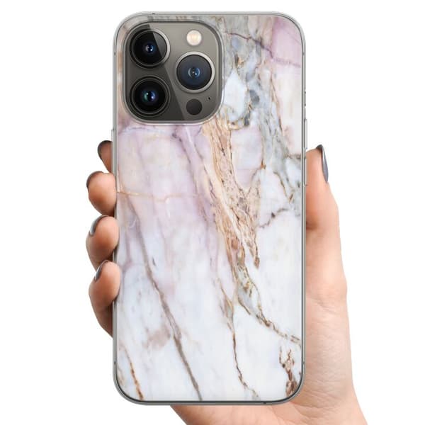 Apple iPhone 13 Pro TPU Mobildeksel marmor
