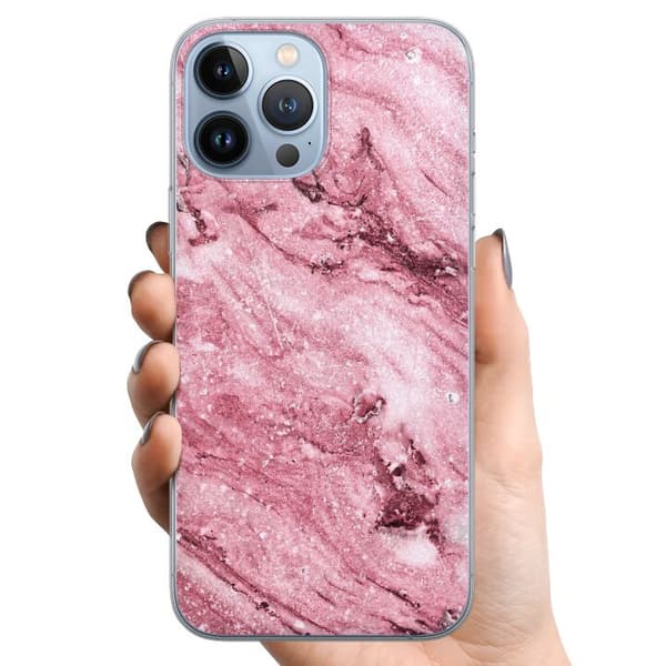 Apple iPhone 13 Pro Max TPU Matkapuhelimen kuori Glitteri Marmori