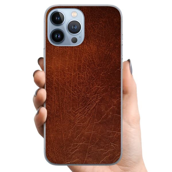 Apple iPhone 13 Pro Max TPU Mobilcover Læder