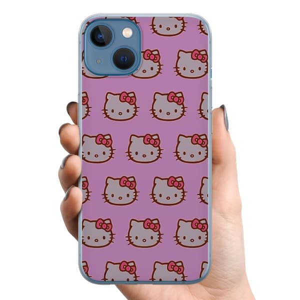 Apple iPhone 13 mini TPU Mobilskal Hello Kitty