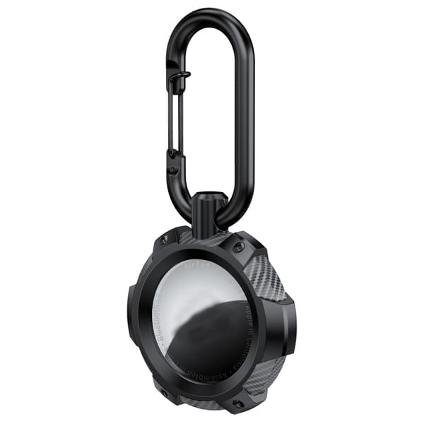 Shockproof Nyckelring Skal till Apple AirTag - Svart