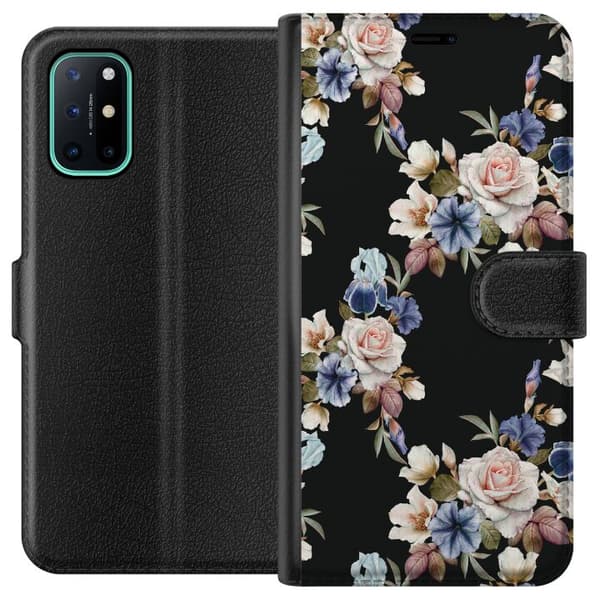 OnePlus 8T Lompakkokotelo Kukkaisten
