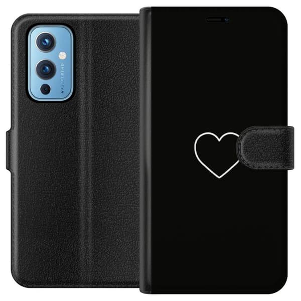 OnePlus 9 Lompakkokotelo Sydän
