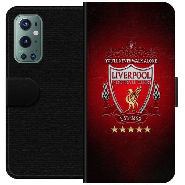 OnePlus 9 Pro Tegnebogsetui YNWA Liverpool