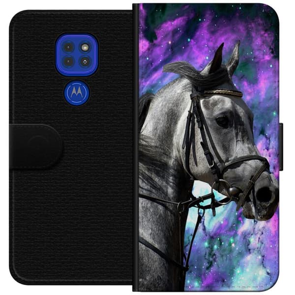 Motorola Moto G9 Play Lompakkokotelo Hevonen