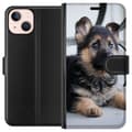 Miniatyrbillede 1 af 3: Apple iPhone 13 Tegnebogsetui Schäfer Hvalpe