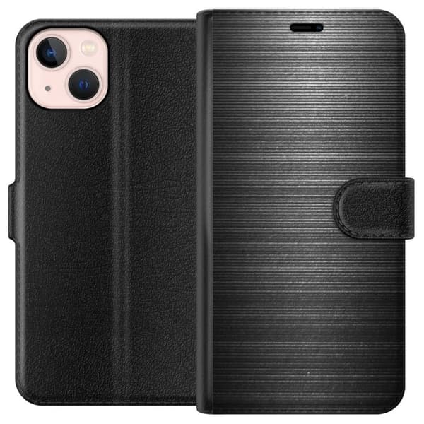 Apple iPhone 13 Lompakkokotelo Höyrypuhallettu Metalli