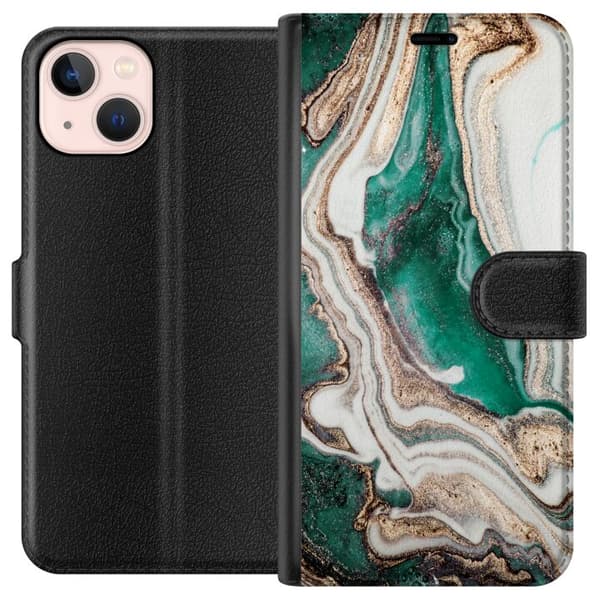 Apple iPhone 13 Lommeboketui Grønn