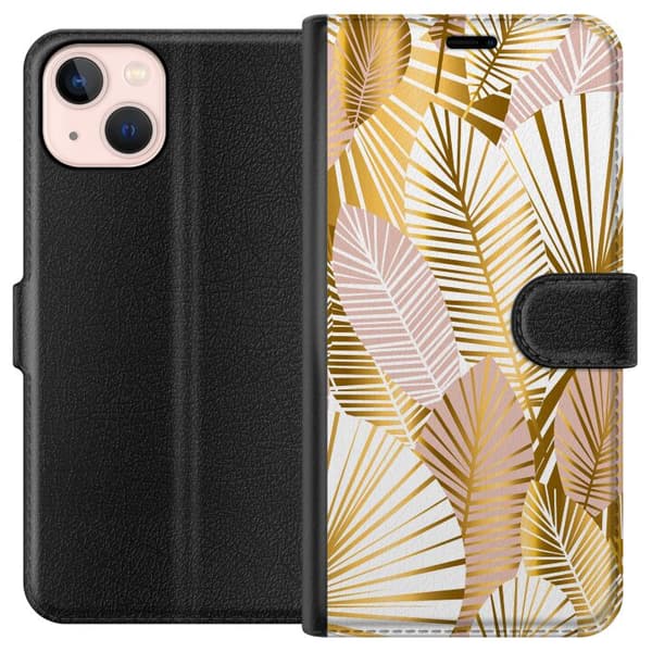 Apple iPhone 13 Tegnebogsetui Guld