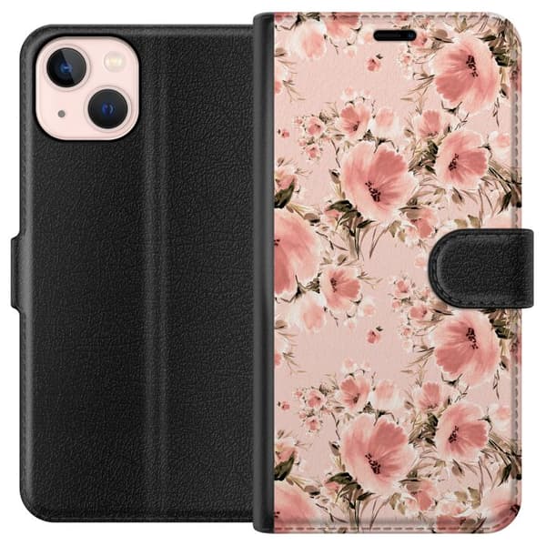 Apple iPhone 13 Plånboksfodral Blommor