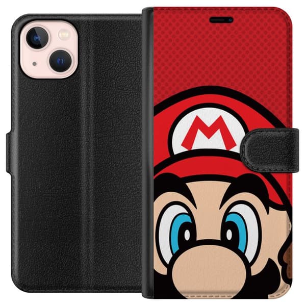 Apple iPhone 13 Tegnebogsetui Mario