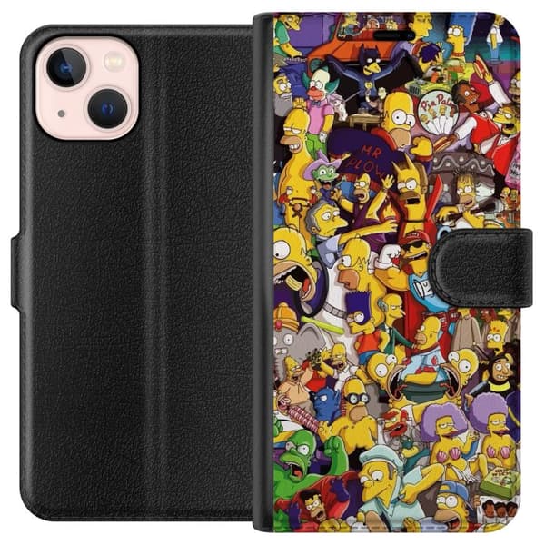 Apple iPhone 13 Tegnebogsetui Simpsons