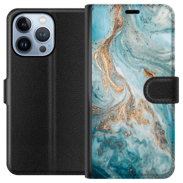 Apple iPhone 13 Pro Lommeboketui Magisk Marmor