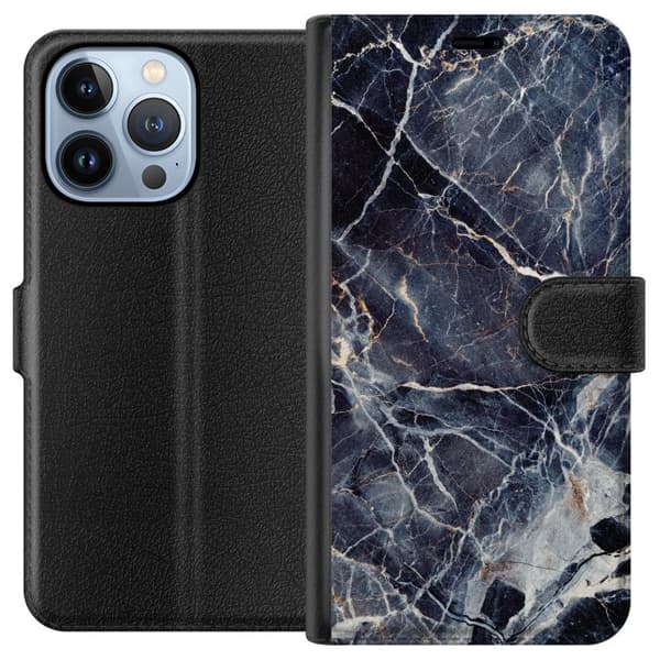 Apple iPhone 13 Pro Lommeboketui Marmorert