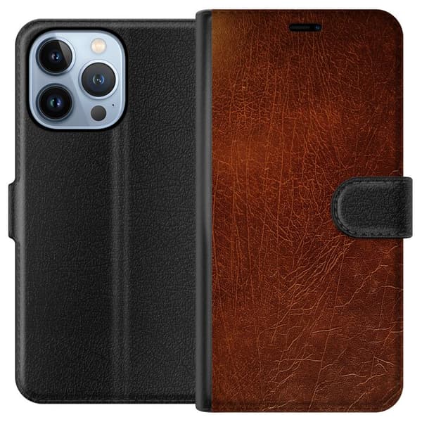 Apple iPhone 13 Pro Plånboksfodral Läder