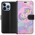 Miniatyrbillede 1 af 4: Apple iPhone 13 Pro Tegnebogsetui Unicorn