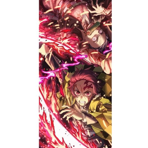 Apple iPhone 13 Pro Lompakkokotelo Demon Slayer