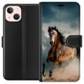 Miniatyrbillede 1 af 3: Apple iPhone 13 mini Tegnebogsetui Hest