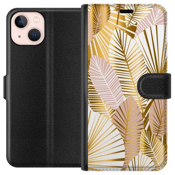 Apple iPhone 13 mini Tegnebogsetui Guld