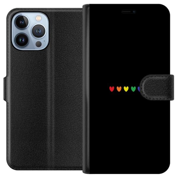 Apple iPhone 13 Pro Max Lommeboketui Stolt Hjerter