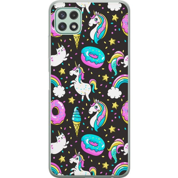 Samsung Galaxy A22 5G Cover / Mobilcover - Unicorn