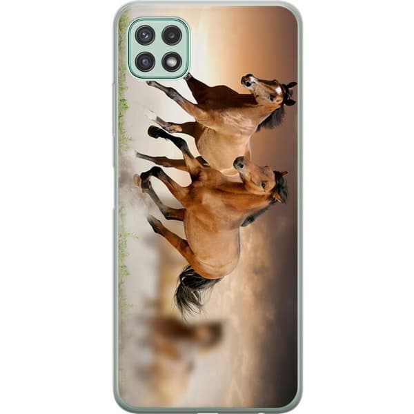 Samsung Galaxy A22 5G Skal / Mobilskal - Hästar