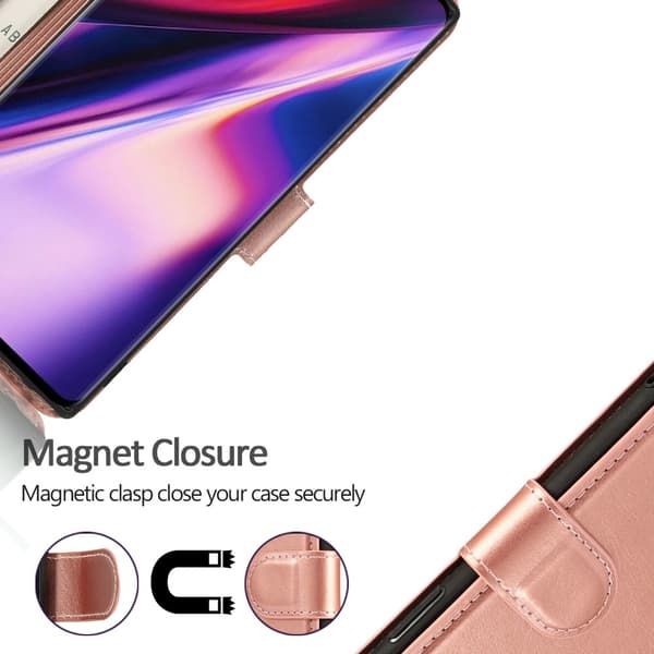 Samsung Galaxy Note 10 - Plånboksfodral - Roséguld