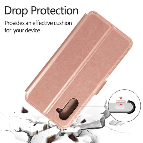 Samsung Galaxy Note 10 - Plånboksfodral - Roséguld