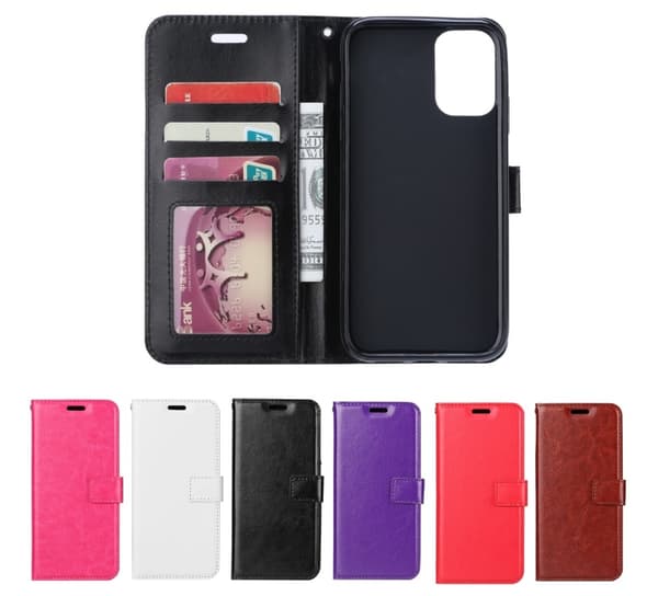 Samsung Galaxy S20 Plus - Crazy Horse Plånboksfodral - Välj Färg! Rosa