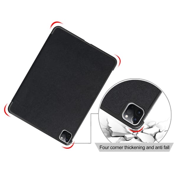 iPad Air 2025-2020 / Pro 11 Fodral Tri-Fold Med Pennhållare