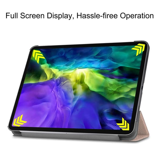 iPad Air 2025-2020 / Pro 11 Fodral Tri-Fold Roséguld