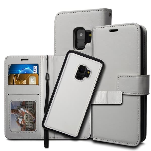 Samsung S9 Plus - Plånboksfodral / Magnet Skal 2 in 1 - Välj Färg!