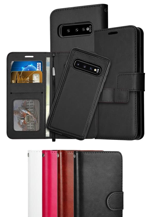 Samsung S10 Plus Fodral / Magnet Skal 2 in 1 - Välj Färg!