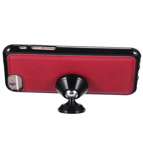 iPhone 6/7/8/SE (2020/2022) - 2in1 Magnet/Plånboksfodral - Röd