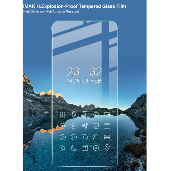 Xiaomi Mi 11i - IMAK Transparent Skärmskydd I Härdat Glas