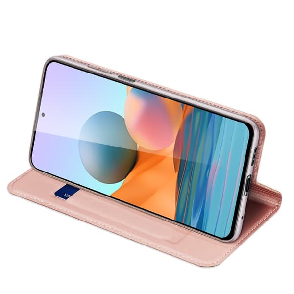 Xiaomi Redmi Note 10 Pro - DUX DUCIS Skin Pro Fodral - Roséguld