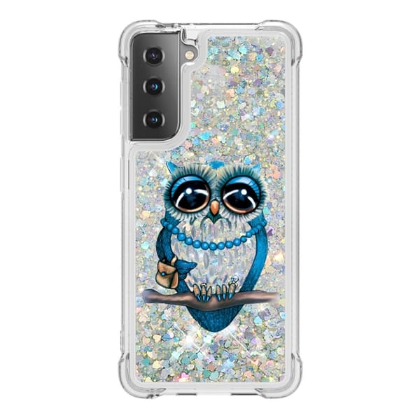 Samsung Galaxy S21 - Shockproof Quicksand Skal - Uggla