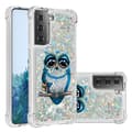 Miniatyrbild 1 av 5: Samsung Galaxy S21 - Shockproof Quicksand Skal - Uggla
