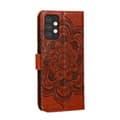 Miniatyrbild 3 av 5: Samsung Galaxy A32 5G - Mandala Flower Fodral - Brun