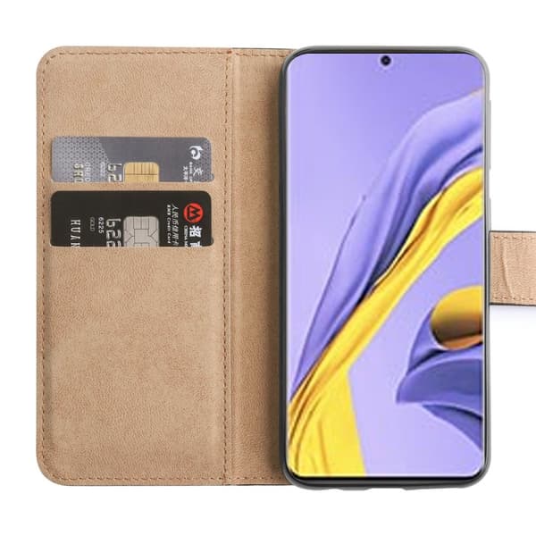 Samsung Galaxy A42 5G - Fodral I Äkta Läder - Välj Färg!