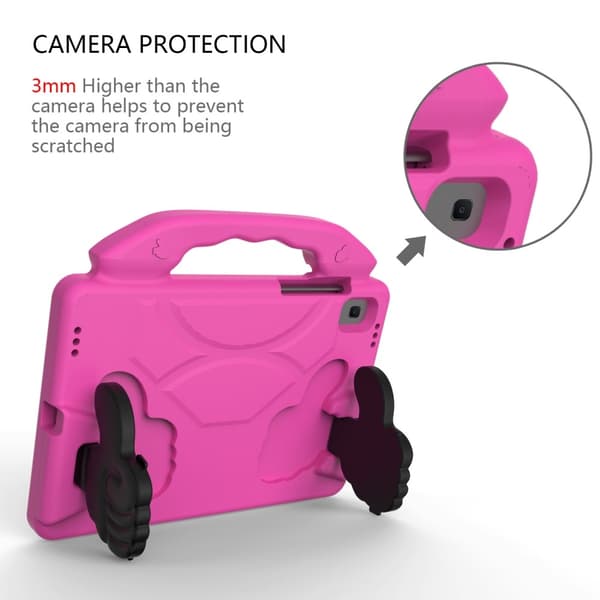 Samsung Galaxy Tab S5e - EVA Shockproof Kickstand Skal - Rosa