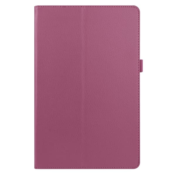 Samsung Galaxy Tab A7 10.4 Fodral Litchi läder Lila
