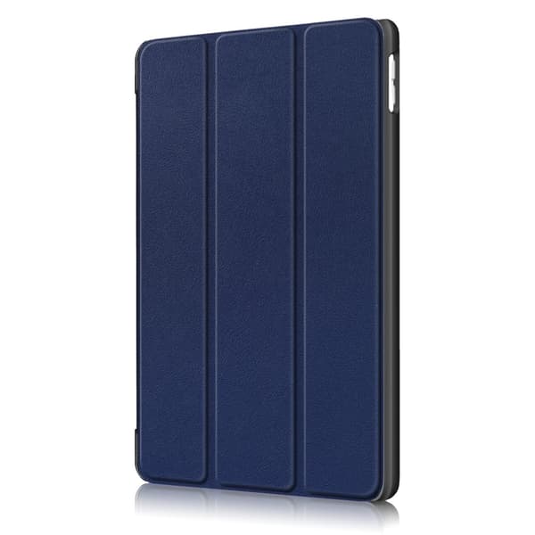 iPad 10.2 2019/2020/2021, iPad Air 10.5, Pro 10.5 Fodral Tri-Fold Mörk Blå