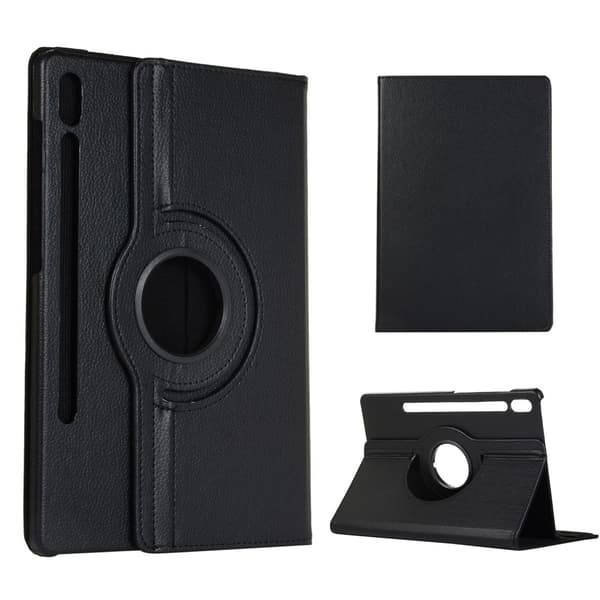 Samsung Galaxy Tab S7 / Tab S8 - 360° Rotation Fodral - Svart