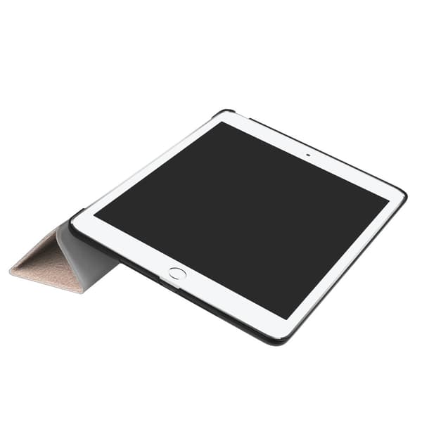 iPad 9.7" (2017) / (2018) - Slimfit Tri-Fold Fodral - Roséguld