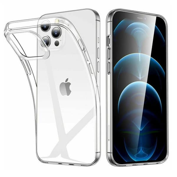 iPhone 13 Pro TPU Skal - Transparent