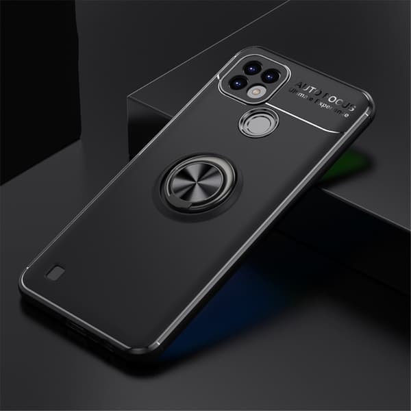 Realme C21 - Ring Skal - Svart