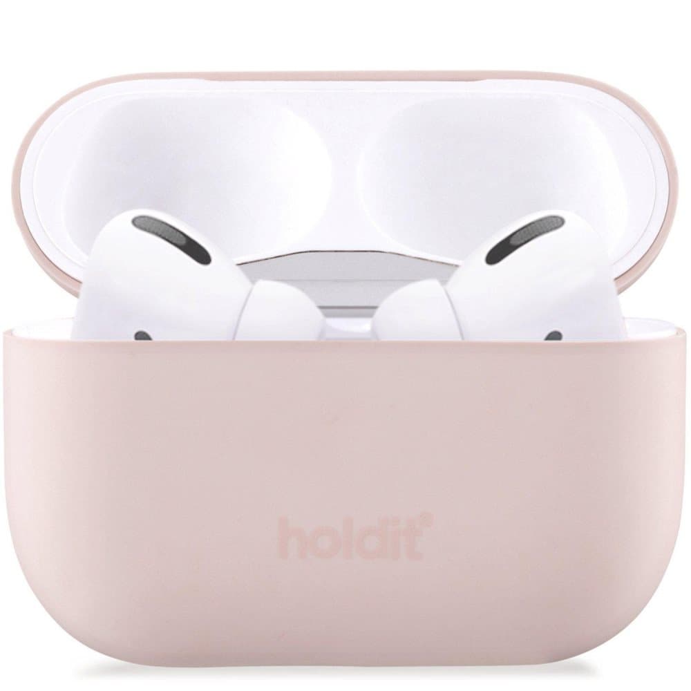 holdit Silikonfodral AirPods Pro Nygård - Rosa