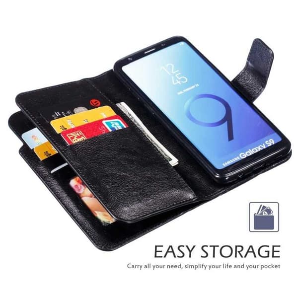 Samsung S9 praktisk pung-etui med 12-bakker Array V4